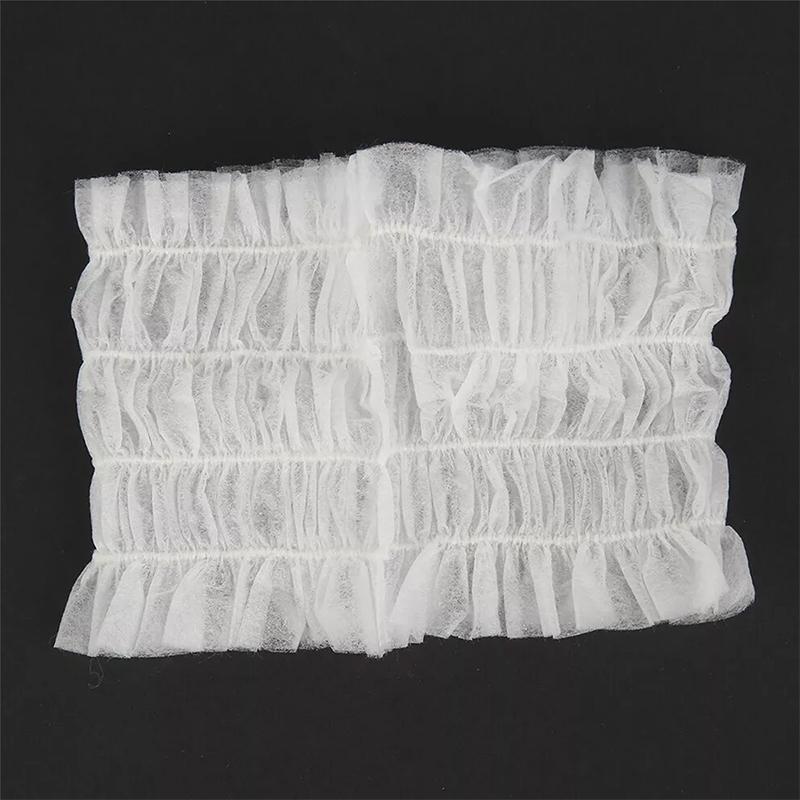 100 Stück Einweg-Spa-Stirnbänder Weiche Vlies-Gesichtshaarband Elastische Haut