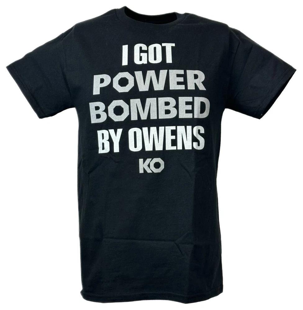 Kevin Owens I Got Power Bombed Unisexs Black Tshirt M