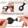 Silicone Case for Apple Airtags Cover Protective Shell Tracker Accessories Anti-scratch Sleeve Keychain For Apple Air Tag Case