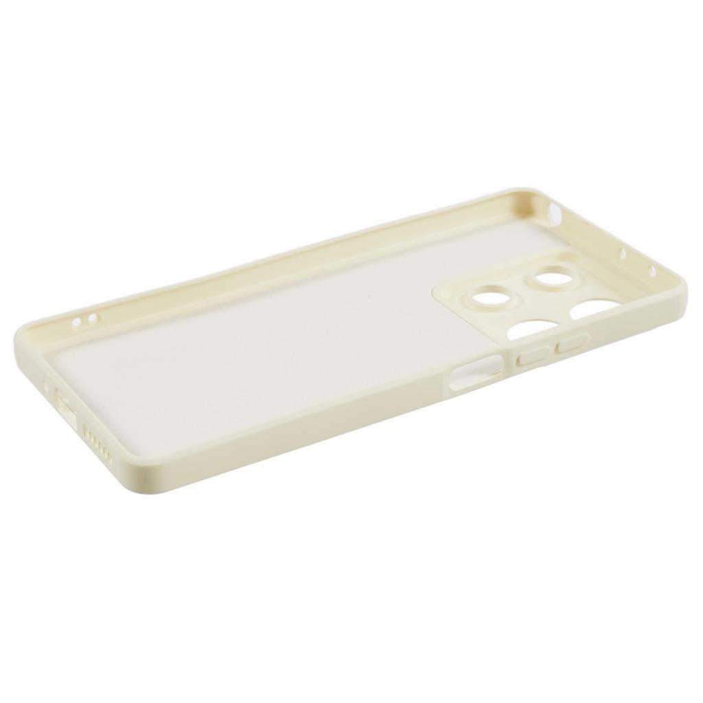 For Xiaomi Redmi Note 13 5G Phone Cover Rubberized TPU Soft Fiber Lining Back Case