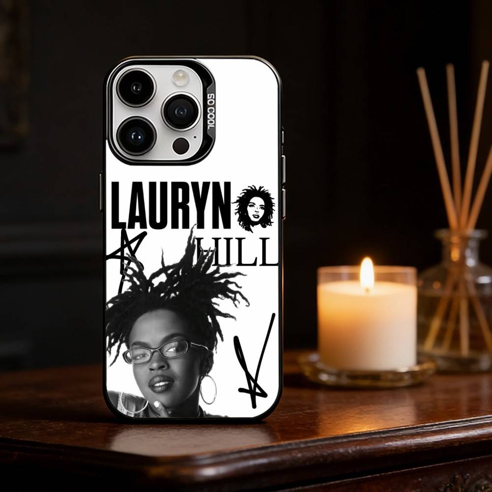 

Singer L-Lauryn Hill Phone Case Color Silver Shell For IPhone 17 16 15 14 13 12 11 Pro Max Plus iPhone16promax