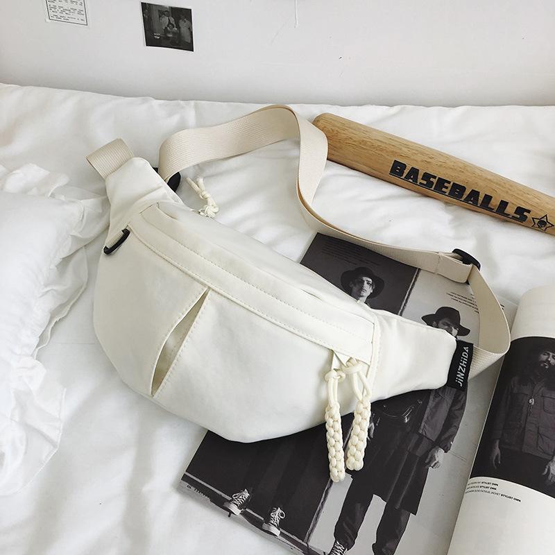Fanny Pack Trendy Breast Bag Women's 2025 New Shoulder Bag Lightweight Sports Bag Backpack Casual Personality Versatile Messenger Bag