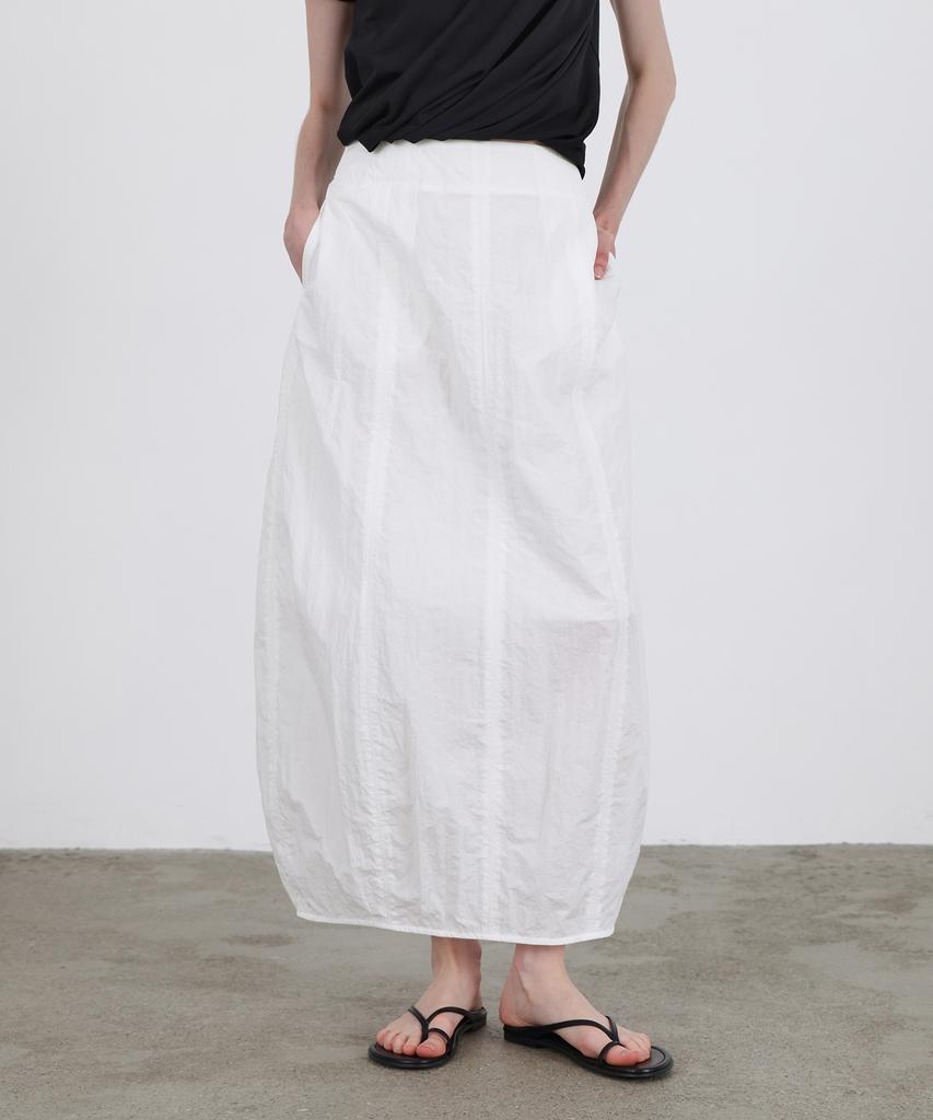 Leuba Crunchy Balloon Skirt - Off White
