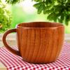 Portable Wooden Cup Natural Wood Wooden Mug Vintage Drinking Cup  Tea