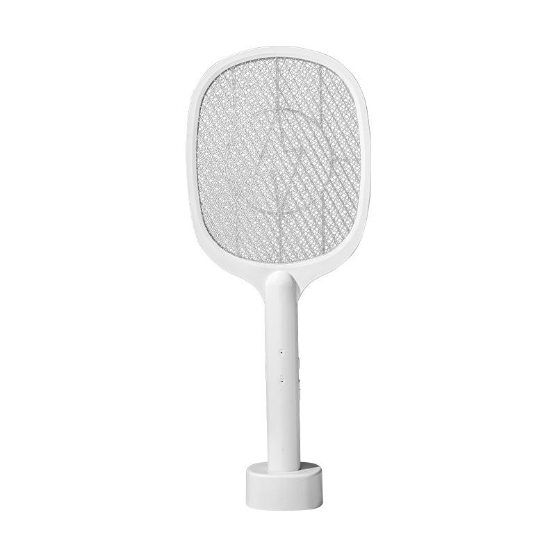 Rechargeable Electric Mosquito & Fly Swatter with Three-Layer Safety Net
