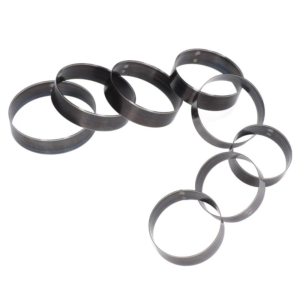 8 ks s pouzdrem Kožené děrovací nářadí Kulatý tvar Dutý děrovací nástroj pro DIY ruční výrobu