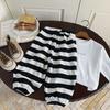 Children'S Casual Pants Autumn Boys' Korean Trousers Calibrated Striped Sports Loose Pants