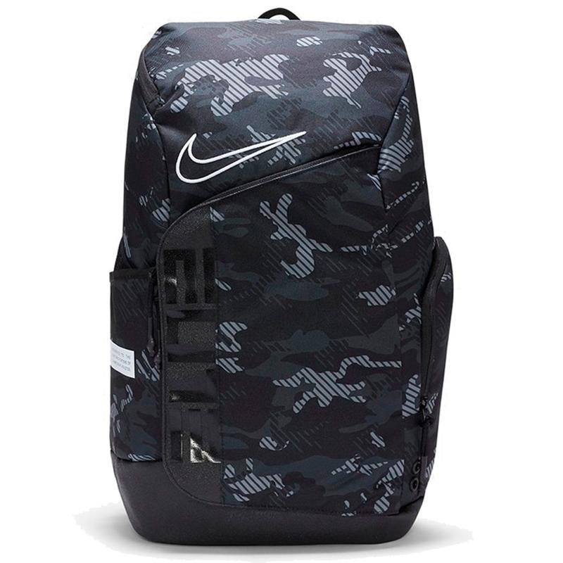 Nike Hoops Elite Pro Backpack Men Black Camo Lightweight Casual DA7278-010