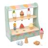Wooden Ice Cream Stand: Pretend Play Kiosk for Kids and Parents