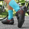 Neue Outdoor-Fahrradschuhe Drehverschluss Fahrradschuhe Rennrad-Lock Mountain-Lock Entriegelt Fahrradschuhe
