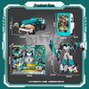 JUMPGO Card Warrior Transforming Robot Toys