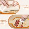 2pcs Baking Mat Dough Transfer Pad Long Handle Sling Non-Stick Bread Kneading Plate Silicone Dutch Oven Liner Kitchen Cook Tool