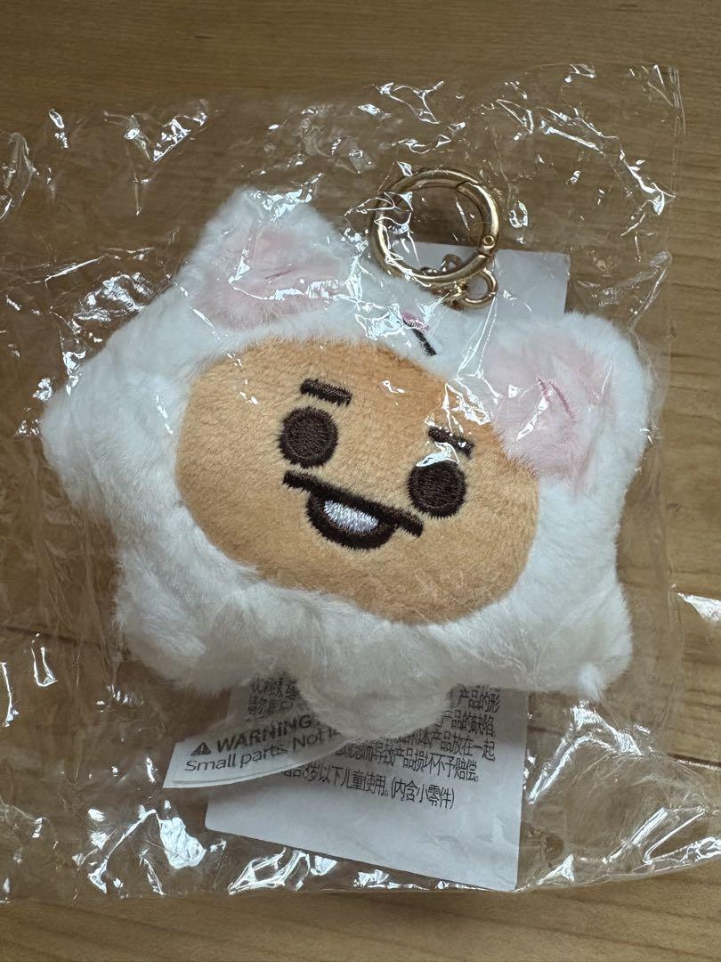 

[Б/У] BT21 SHOOKY Малыш Плюшевый Брелок Пушистый Шуга