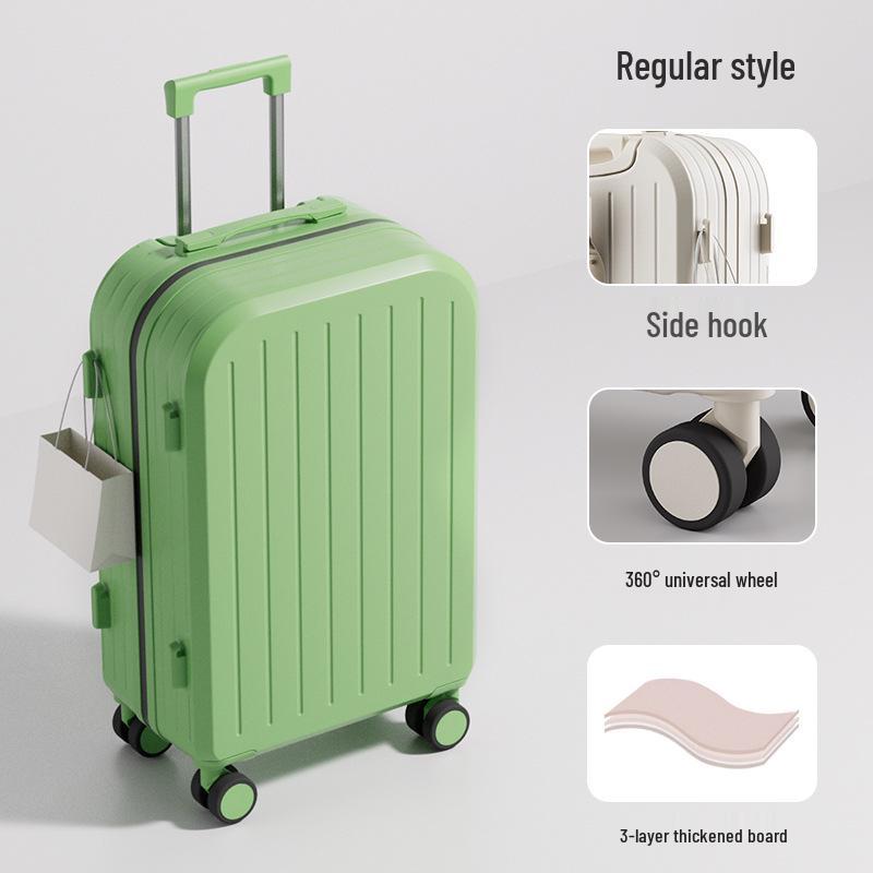 Multifunctional Trolley Suitcase: 20-inch Carry-On & 26-inch Large Capacity with Universal Wheels, Ideal for Students and Travelers