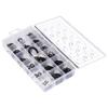225Pcs C Clip Circlip Snap Ring Retaining Fastener Hardware Set Kit for Machine Vehicle