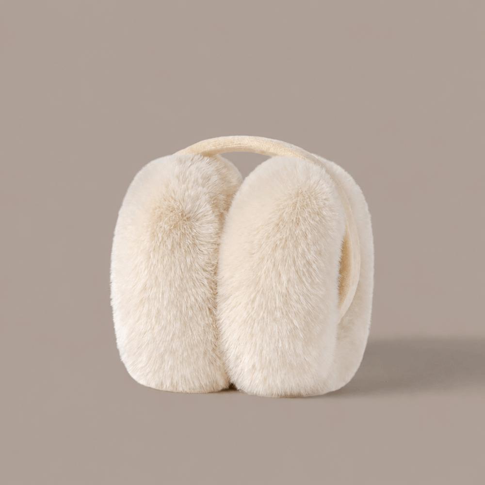 Folding Winter Earmuffs Warm Ear Warmer Fashion Plush Earmuffs Outdoor