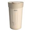 Centto Fully Automatic Milk Frother for Home Electric Milk Quiet Milk Frother Use, Frother, Whisk, (Cream White)