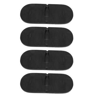 4 Pairs Shoe Rubber Full Out Sole Soft High Resilience Rubber Full Sole for Walking Running Hiking S