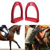 1 Pair Stirrup Anti Slippage Easily Installation Accrssory Horse Riding Saddle Abutments