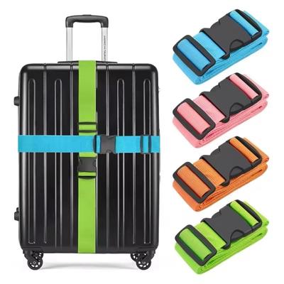 Luggage Strap Adjustable Travel Suitcase Buckle Strap Baggage Belt Travel Accessorises Suitcase Packing Seat Belt