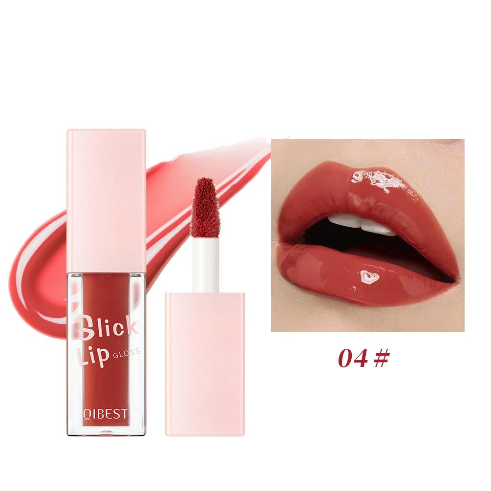 Lip Oil Mirror Moisture Moisturizing Long-lasting Fade Lip Lines Natural Three-dimensional Lip Gloss