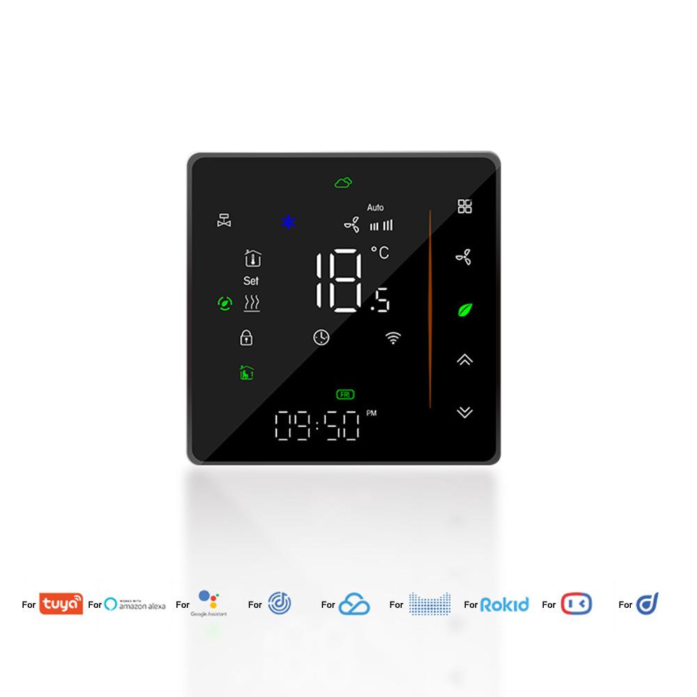 Programmable For Smart Thermostat for TUYU WiFi with Touchscreen and Remote Temperature Control via For Smart for Life App