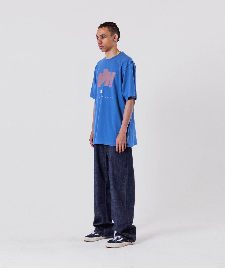 ALL DAY HOOPS Adh Summer League Oversized Short Sleeve T-Shirt Blue