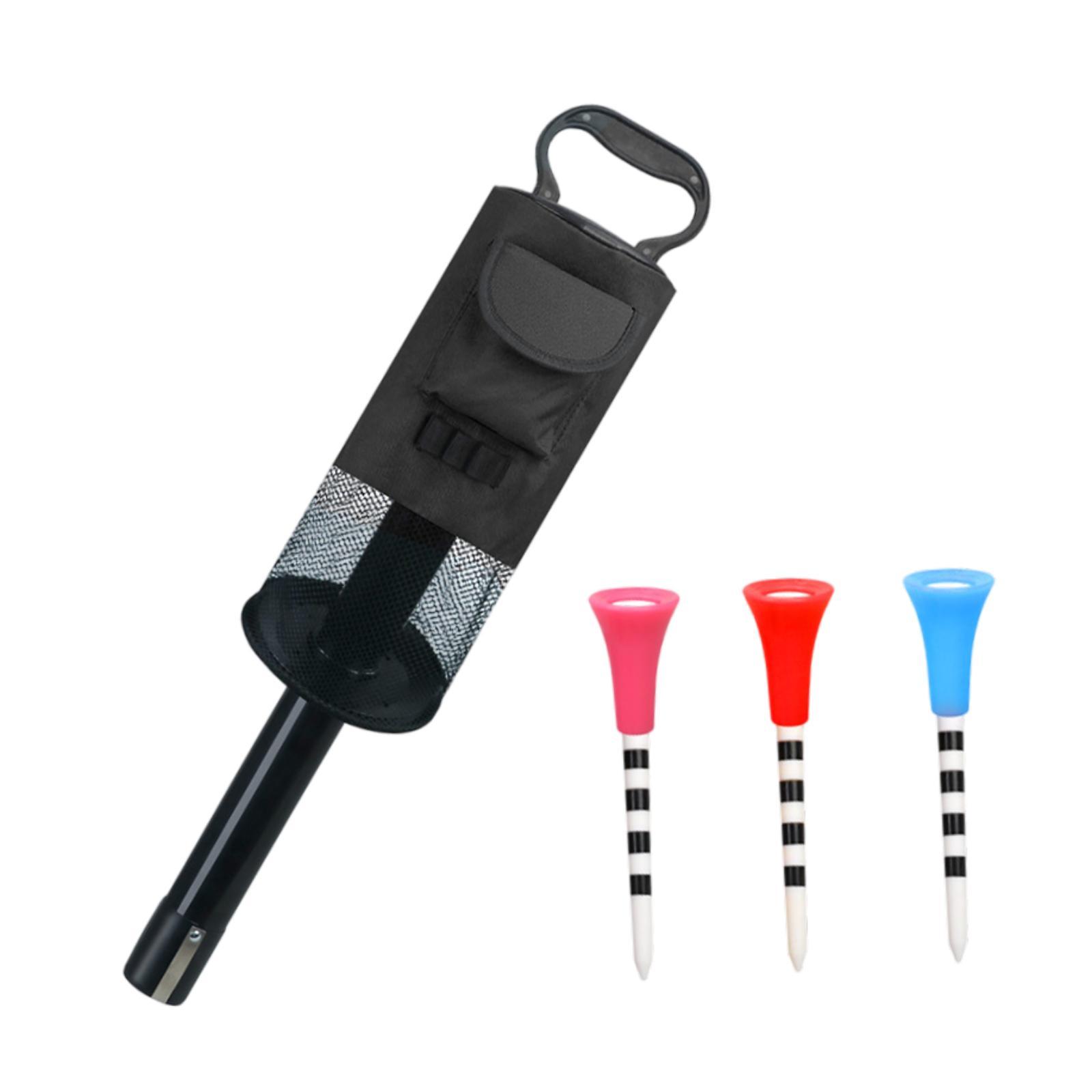 Golf Ball Retriever with Detachable Tube Golf Ball Picker Golf Ball Pick up Tool чёрный