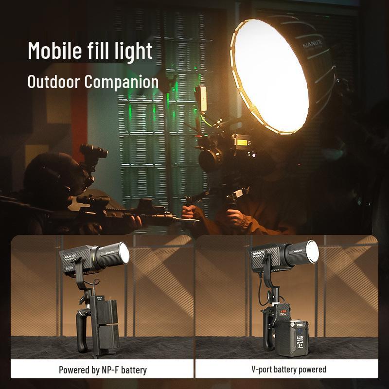 Nanlite Forza 60/60B II Bi-color Spotlight Kit for Photography and Outdoor Shooting