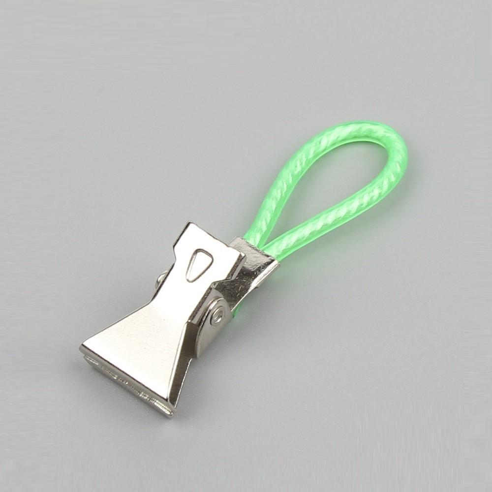 Metal Towel Clip Premium Outdoor Bath Towel Holder With Color Rope For Beach And Pool Use