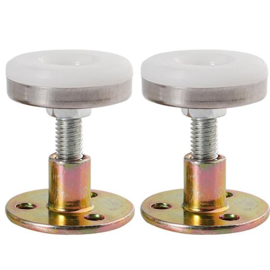 

2Pcs Adjustable Threaded Anti-Shake Bed Frame Telescopic Room Wall Support Tool L