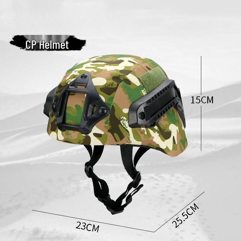 Kids' Tactical Helmet - Special Forces Action Version, Lightweight Military Fan Design with Mickey for Child's Combat Play