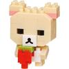 Kawada Nanoblock Mini Rilakkuma Vol. 2 Box Set 6 Pieces Collectible Building Blocks