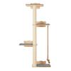 Wall Mounted Cat Shelves Tree with Platform Tree-Shaped Cat Furniture