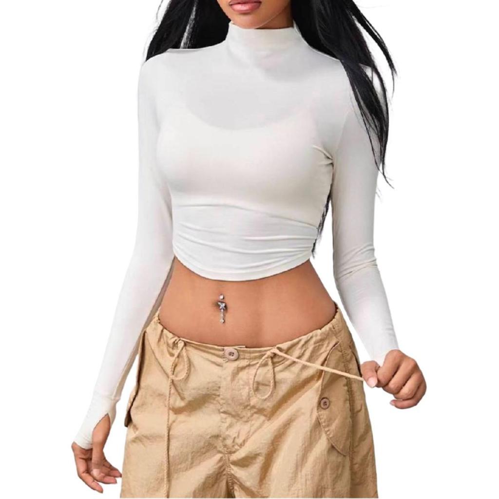 Nike T Shirts Women's White Crew Neck Moderate Other FZ6567-030