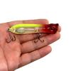 HENGJIA 10pcs Hard Popper Fishing Lures Bass Baits Hard Lures 8.5cm/3.35" Fishing Lures