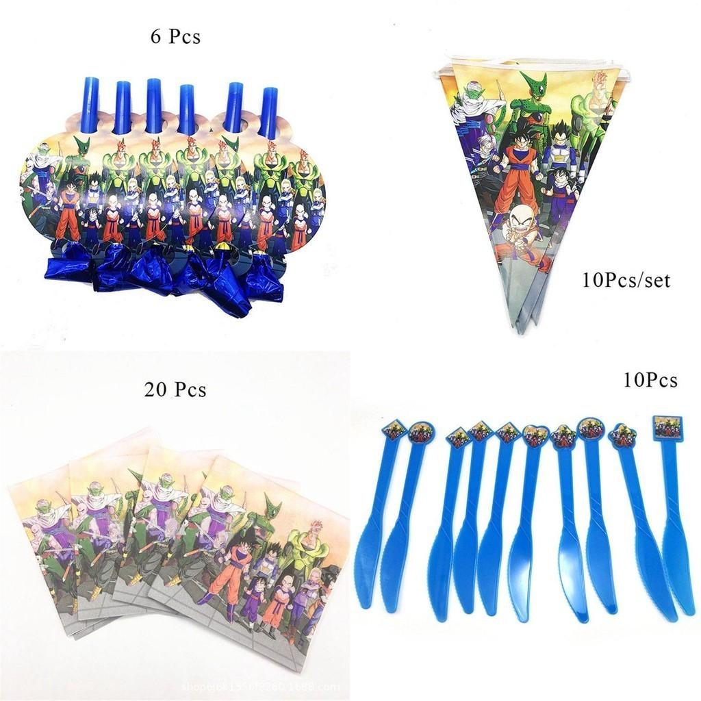 Dragon Ball Z Themenparty Deko Zubehör Geschirr Für Fröhliche Geburtstagsfeiern