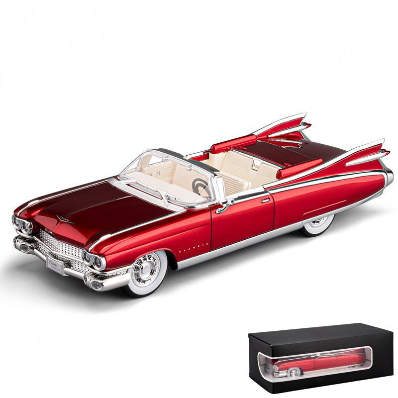1:24 Cadillac Eldorado Biarritz 1959 Serie 62 Legierung Druckguss Metall Modell Kinderspielzeug Sound & Licht Serie Geschenk Für Kinder