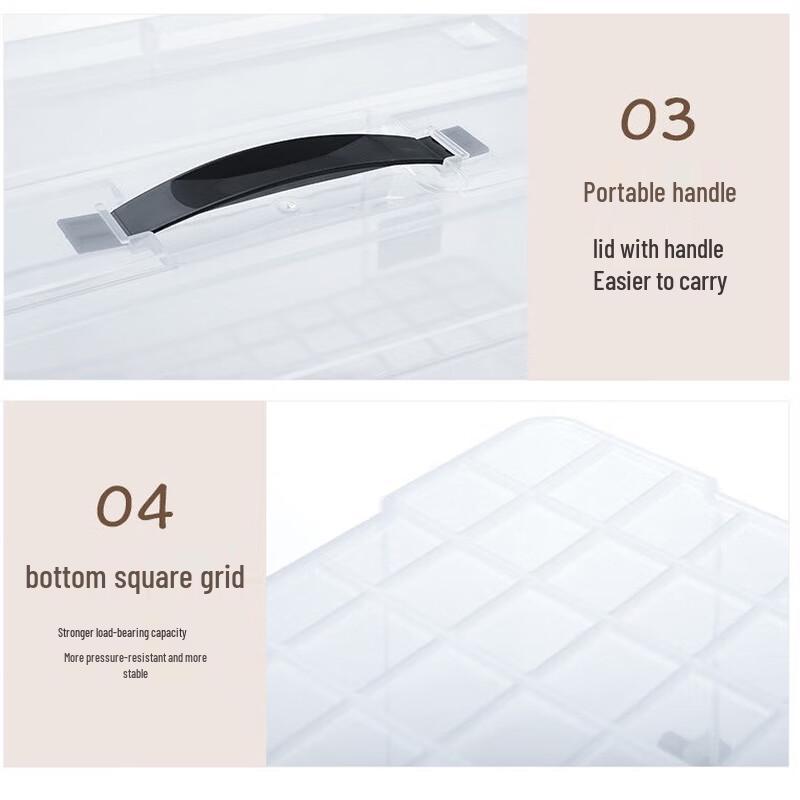 Large Transparent Storage Box