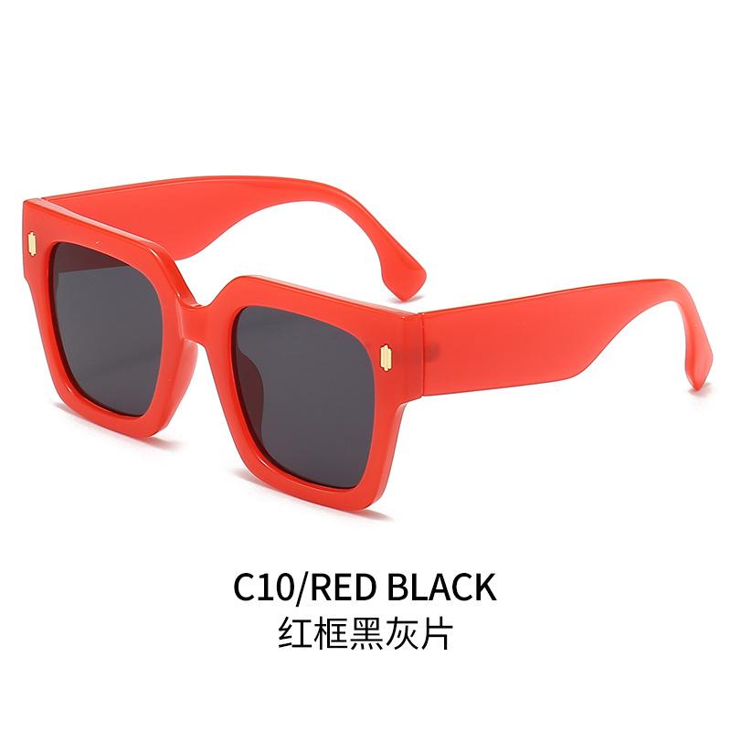 Trendy Square Sunglasses for Women & Men Fashionable UV Protection Glasses Stylish Shades for Sun Protection Must-Have Eyewear