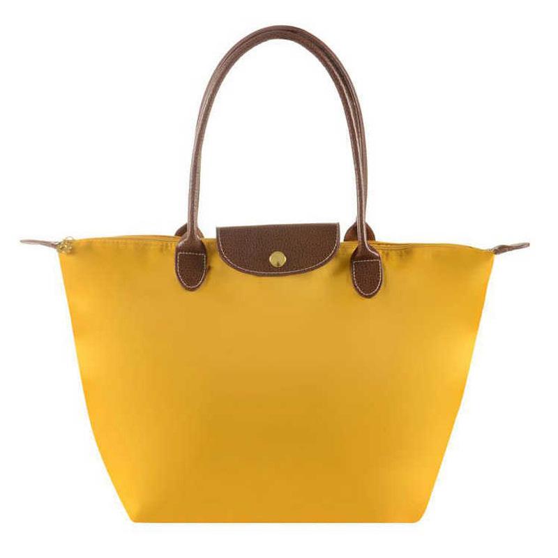 Beach Tote Bag Fashion Womens Handbag Tote Shoulder Bags Female Waterproof Dumplings Folding Shopping Bag