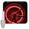 Colorful LED Bike Tire Valve Light Cycling Wheel Spoke Warning Light Bicycle Tyre Air Valve Cap Lamp Night Safety Accessory