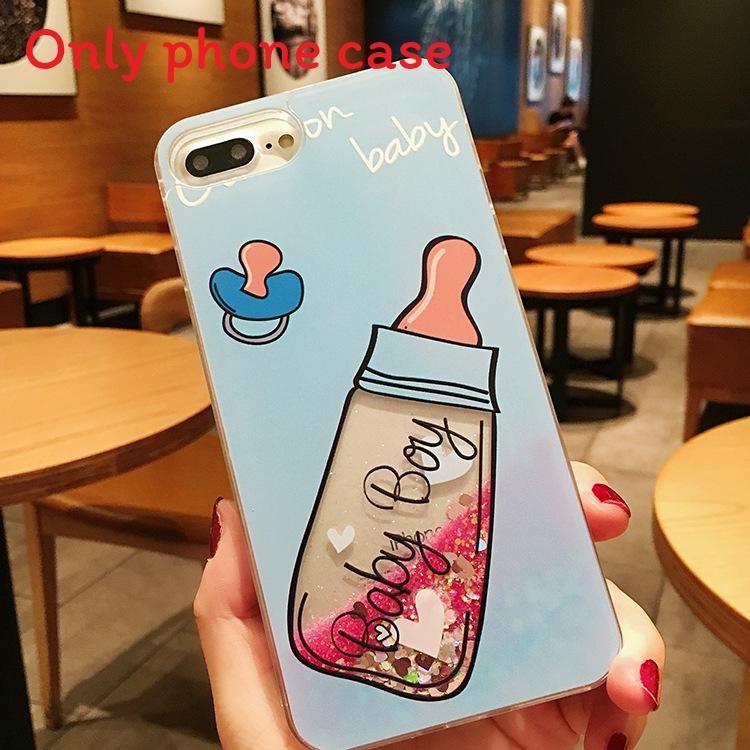Unicorn Ice Cream Perfume Bottle Pattern Phone Cases For Iphone 6 6s 7 8 Plus