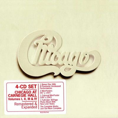 CD CHICAGO  At Carnegie Hall  R276174 RHINO 2005 Europe Rock Used