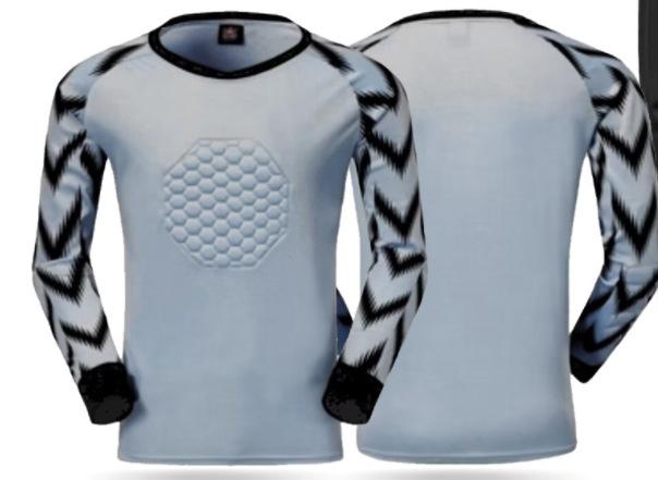 Factory Direct Sales, a Goalkeeper Suit, Anti-drop and Anti-collision Sponge Pad Set, Cross-border Training Football Suit.