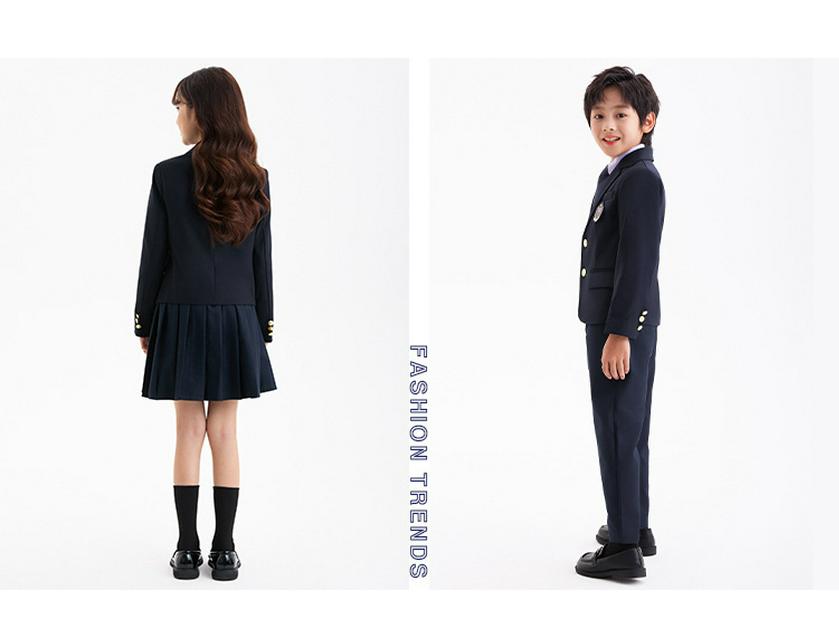 Children's Autumn/Winter Suit: Long-Sleeved Jacket & Pants Set for Boys & Girls - School/Kindergarten Uniform