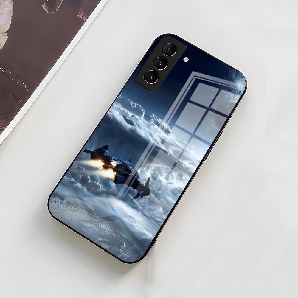 

S-Star C-Citizen Phone Case For Samsung A56 A36 A26 A16 A15 A25 A35 A55 A14 A34 A24 A54 Glass Case Samsung A52