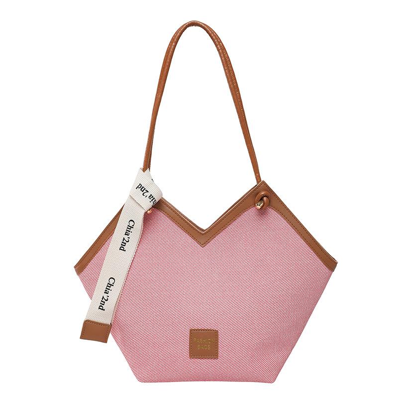 Retro fashion tote bag women 2025 new commuting large capacity shoulder bag trendy casual underarm bag women