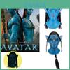 Svítící Avatar Pokrývka hlavy Halloweenská Maska Ideální pro Cosplay a Karnevaly