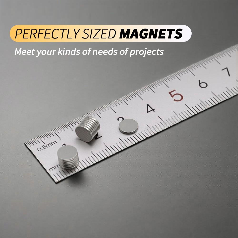 6X1MM imans Round Refrigerator magnets for Office Whiteboard Suitable Tools Home Workplace, Etc 6*1